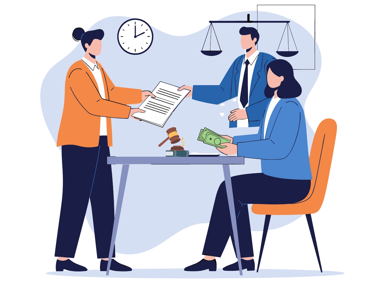 Legal Representation Illustration